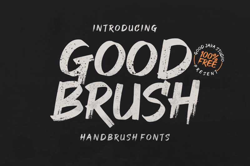 Font LNTH-Good Brush