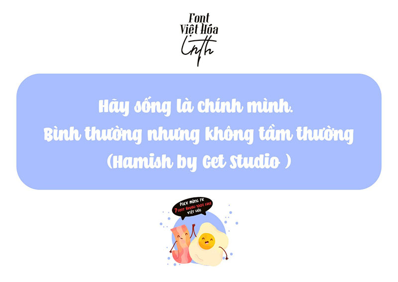Font LNTH-Hamish