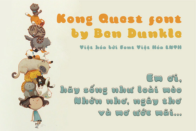 Font LNTH-KongQuest-Regular