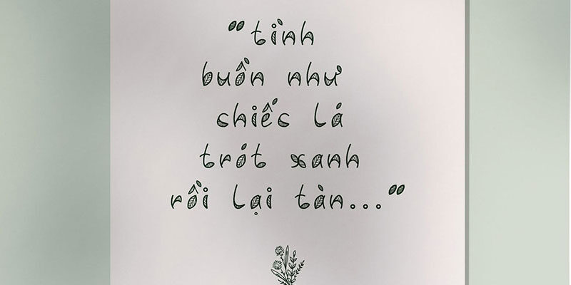 Font LNTH-Leafy font