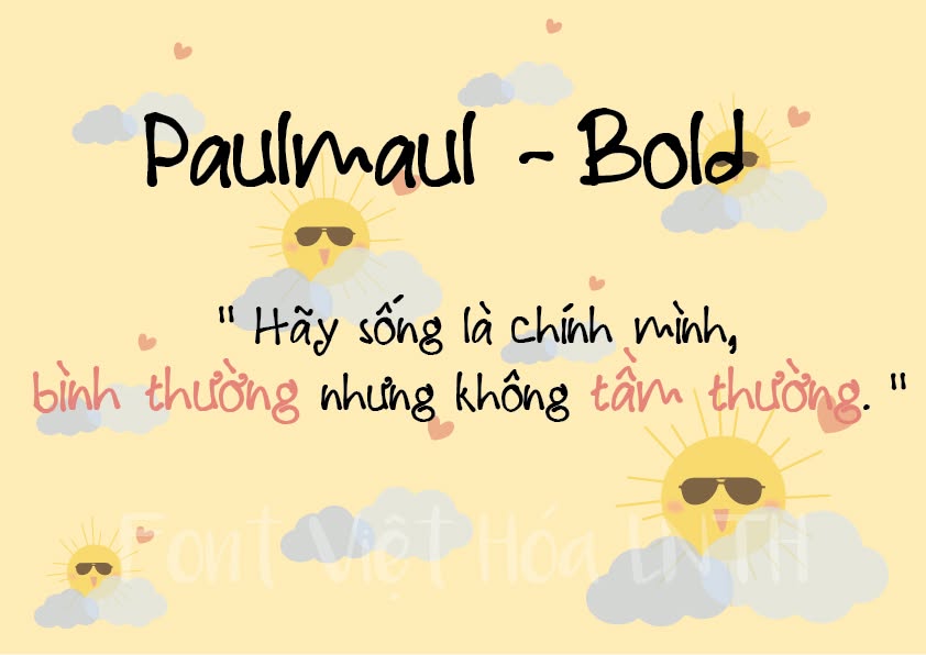 Font LNTH-PaulMaul