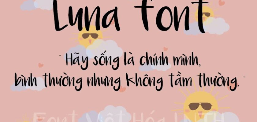 Font LNTH-Luna