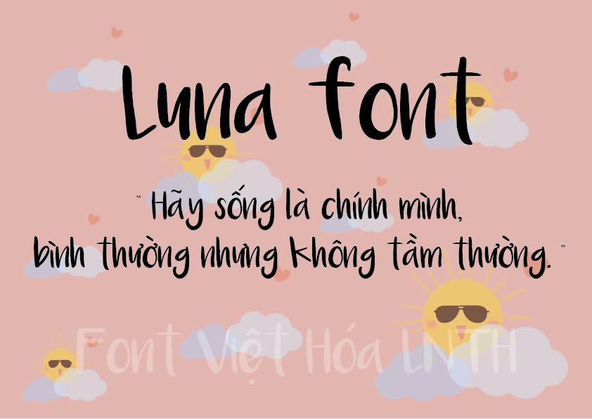 Font LNTH-Luna