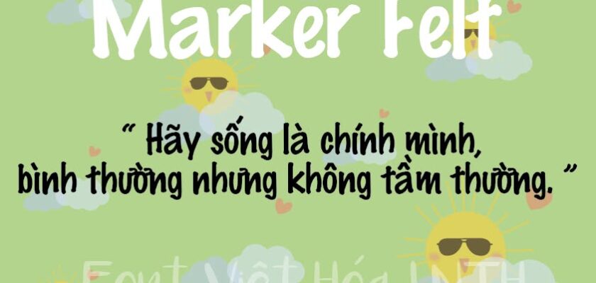 Font LNTH-Marker Felt