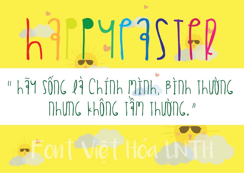 Font LNTH-HappyEaster