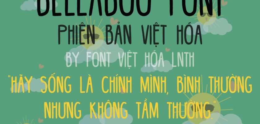 Font LNTH-BellaBoo