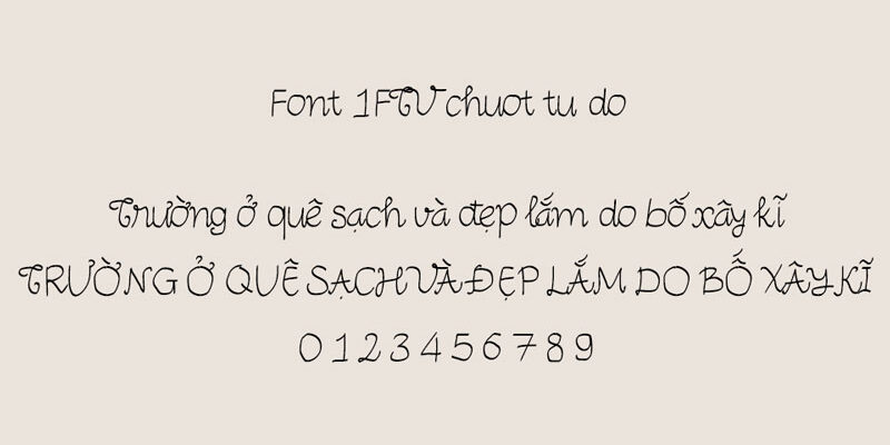 Font 1FTV chuot tu do