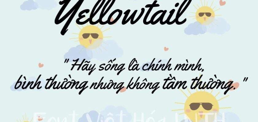 Font LNTH-Yellowtail