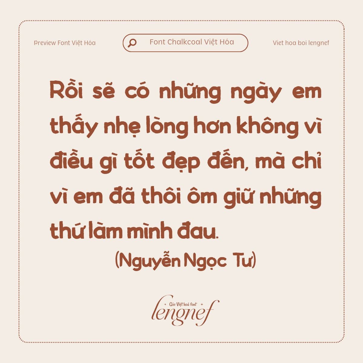 Font LF Chalkcoal Việt hóa