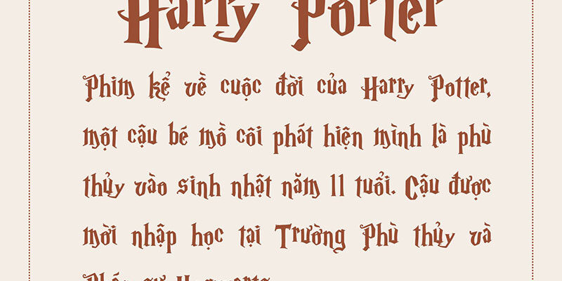 Font LF Magic School One Việt hóa