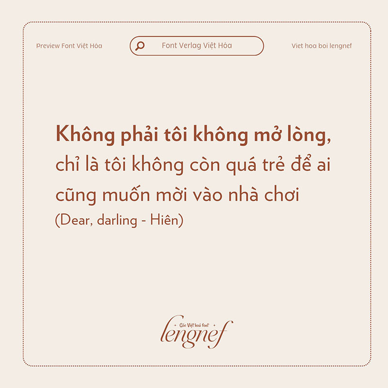 Font LF Verlag Việt hóa