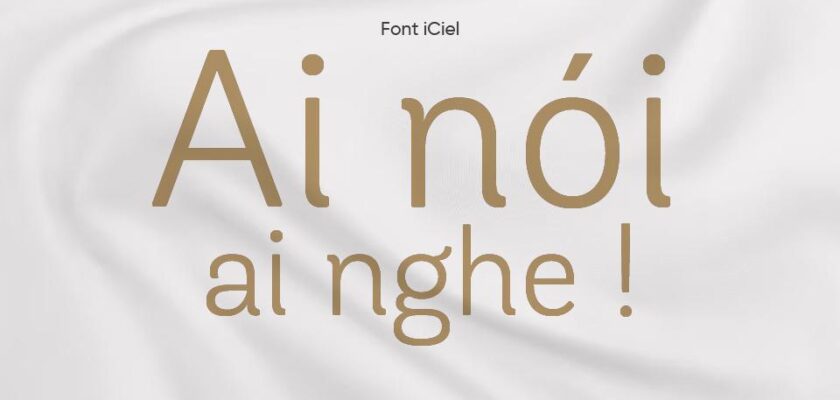 Font iCiel Andes Rounded Light
