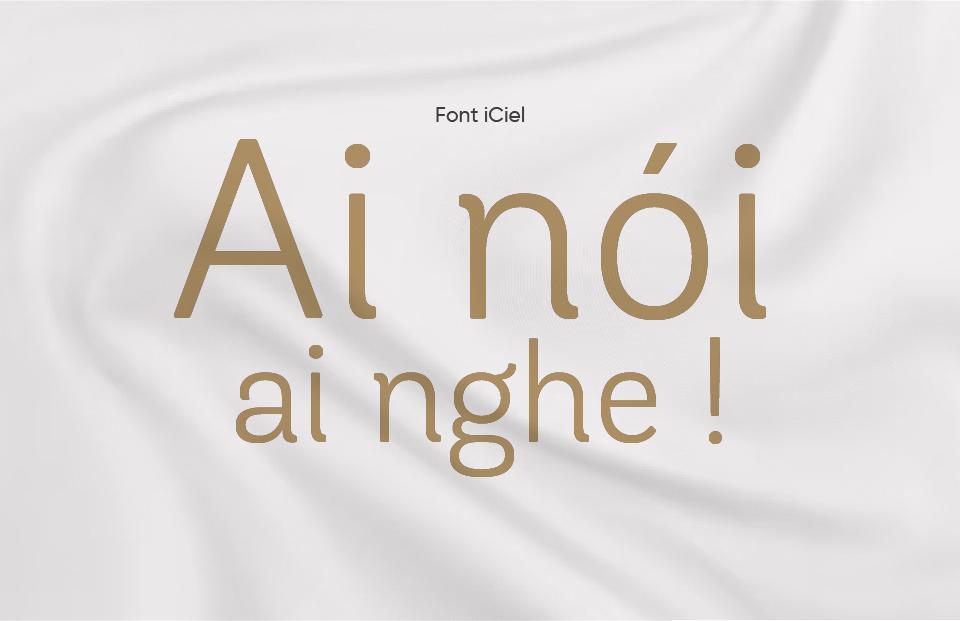 Font iCiel Andes Rounded Light