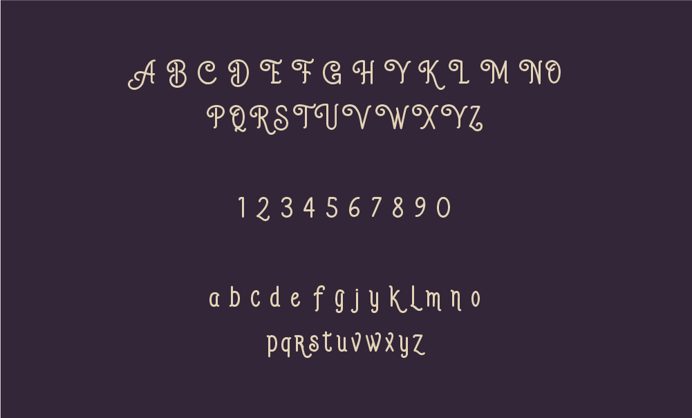 Font iCiel Auther Typeface
