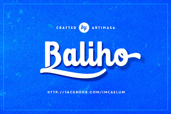 Font iCiel Baliho Script
