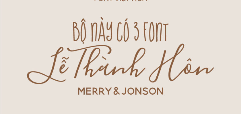 Font iCiel Blooming Elegant (3 font)