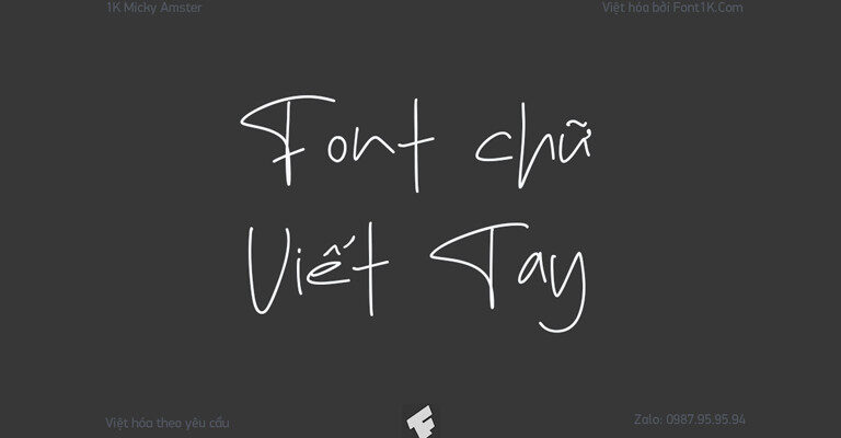 Font 1K Micky Amster