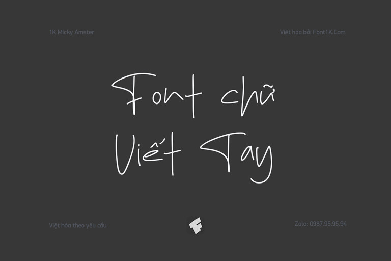 Font 1K Micky Amster