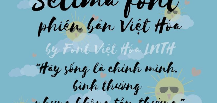 Font LNTH-Selima