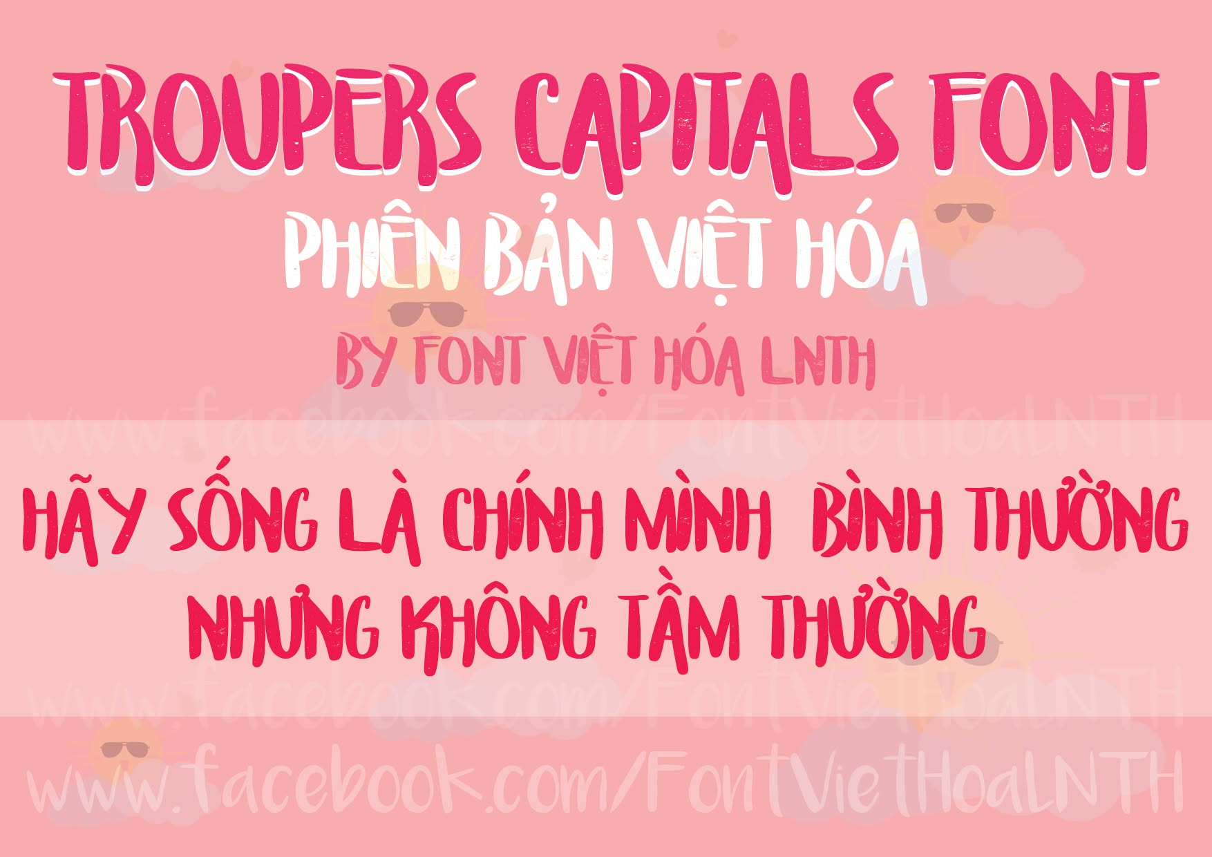 Font LNTH-Troupers Capitals