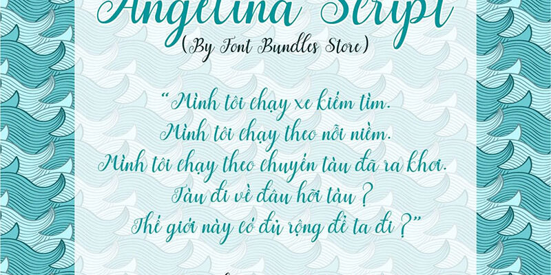 Font LNTH-Angelina Script