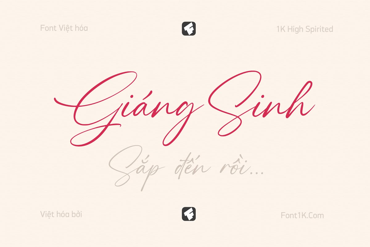 Font 1K High Spirited