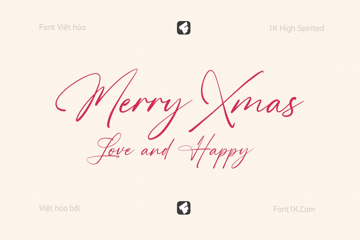Font 1K High Spirited