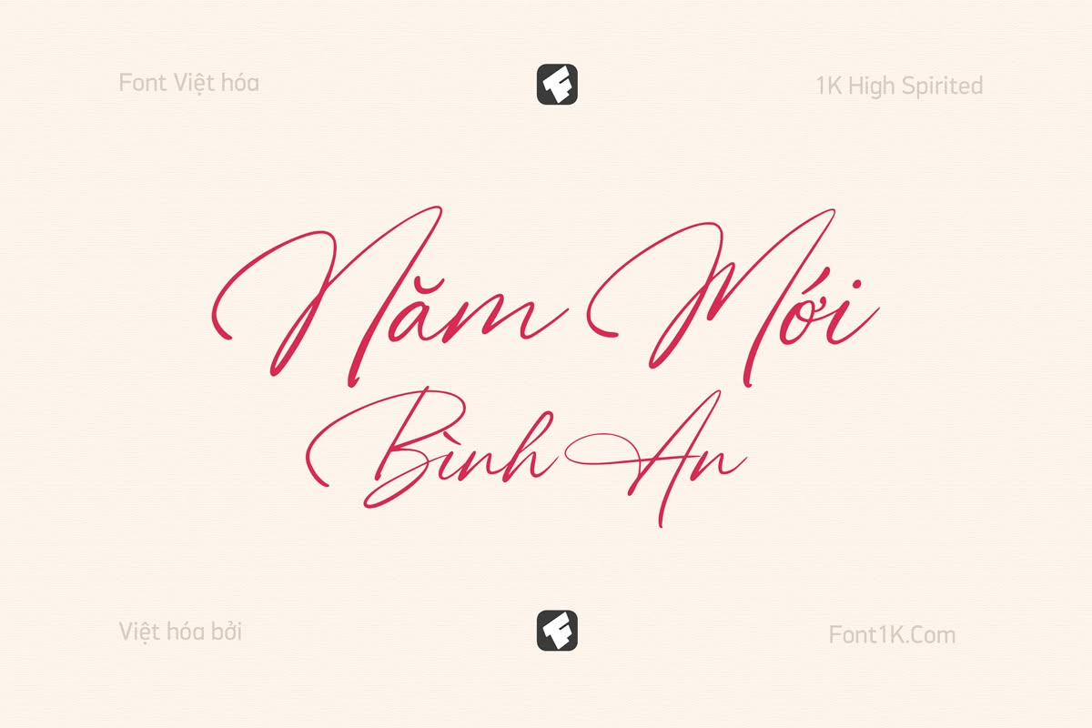 Font 1K High Spirited