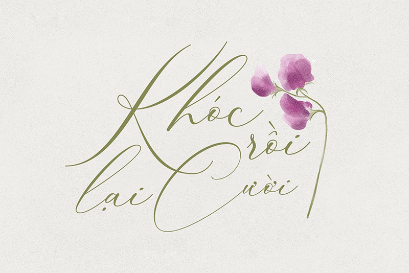Font DFVN Boheme Floral