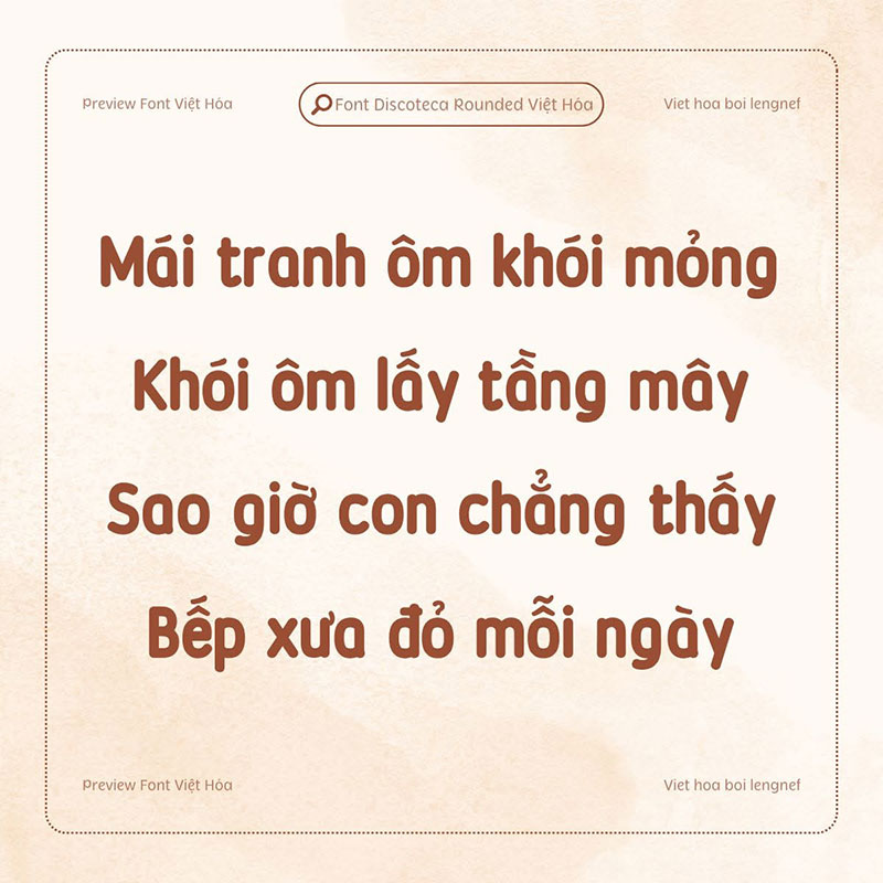 Font LF Discoteca Rounded