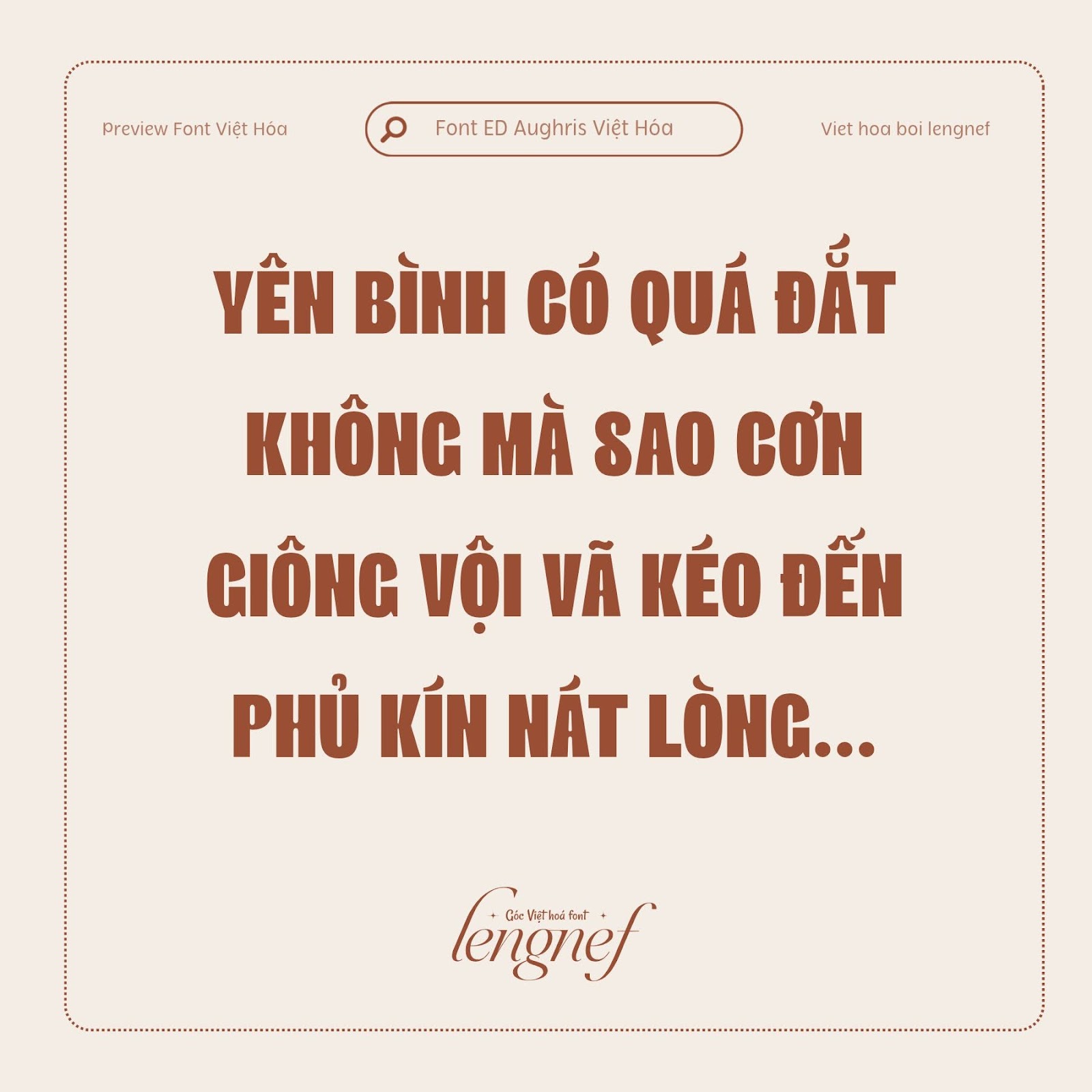 Font LF ED Aughris