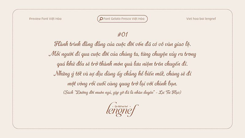 Font LF Gelato Fresco