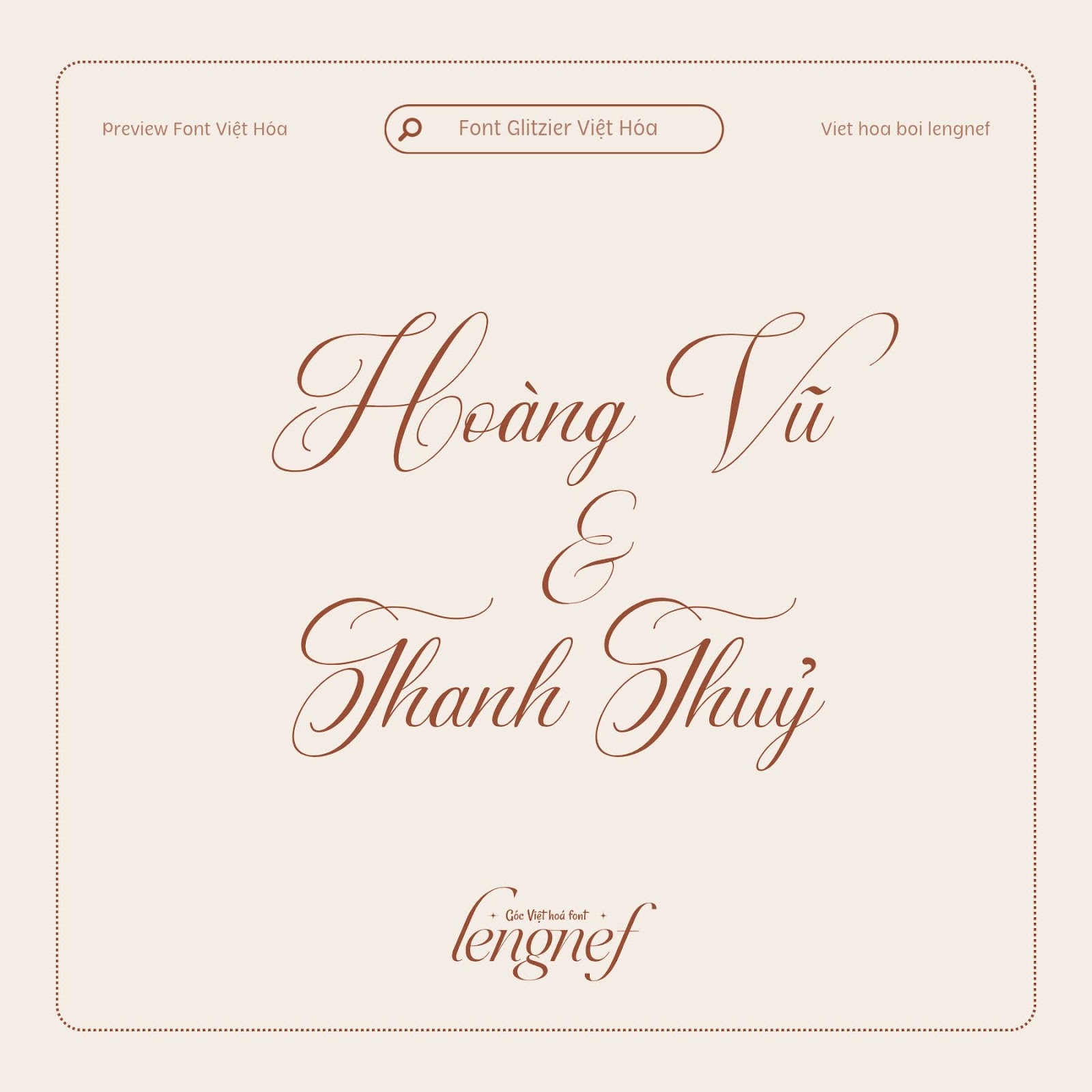 Font LF Glitzier