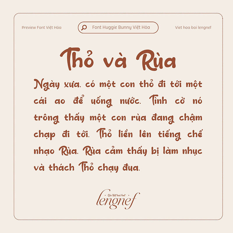 Font LF Hugie Bunny