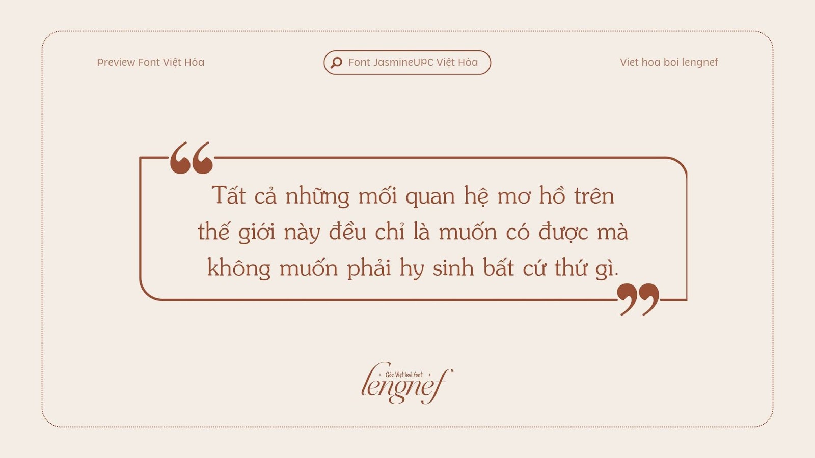 Font LF JasmineUPC