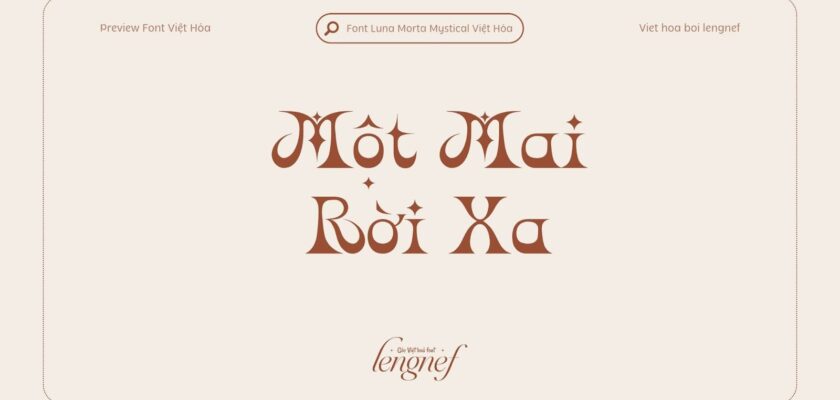 Font LF Luna Morta Mystical