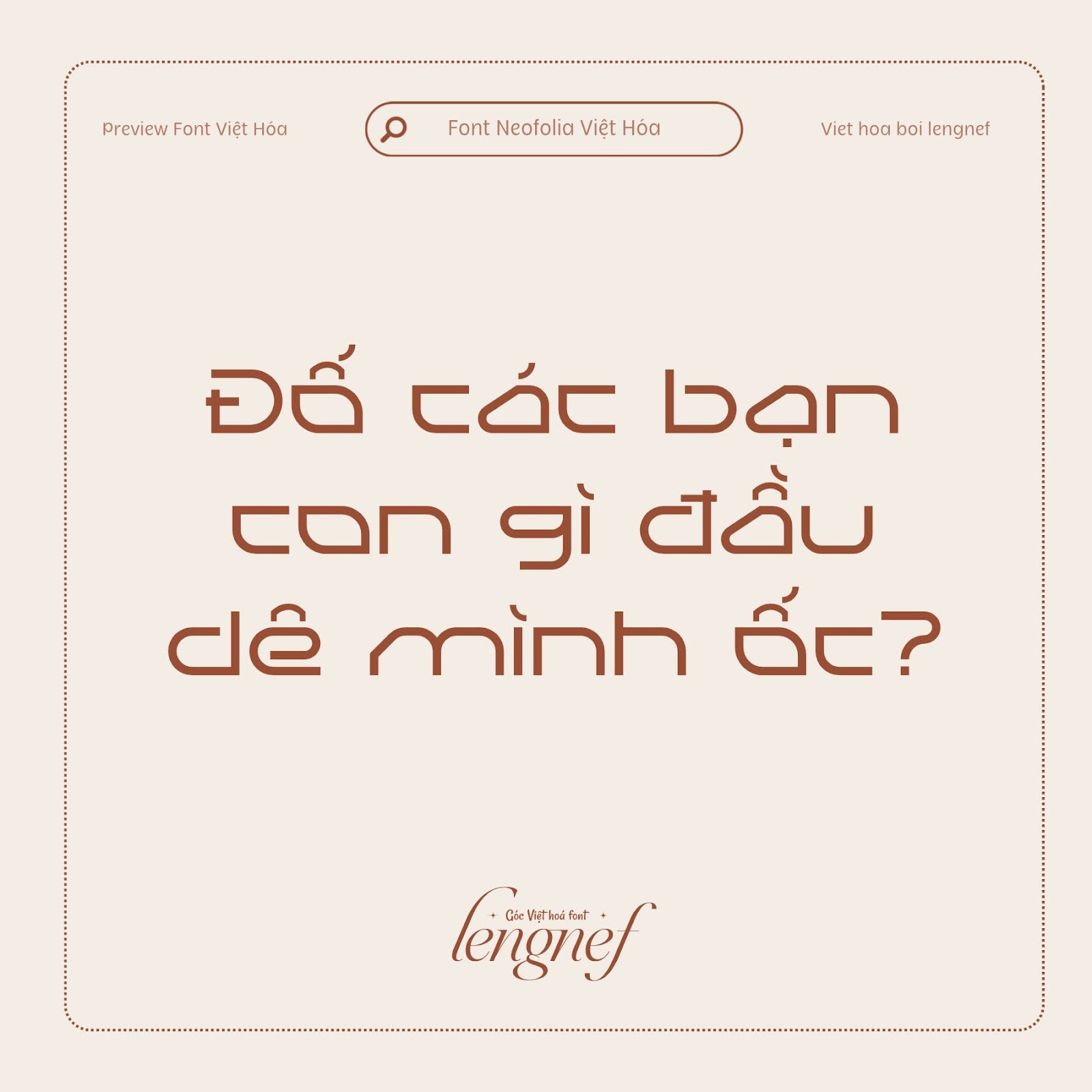 Font LF Neofolia