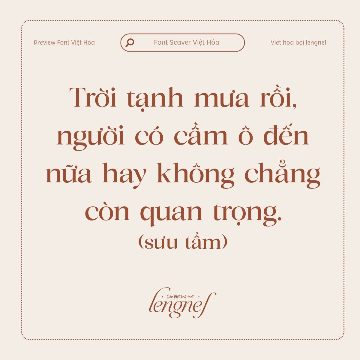 Font LF Scaver