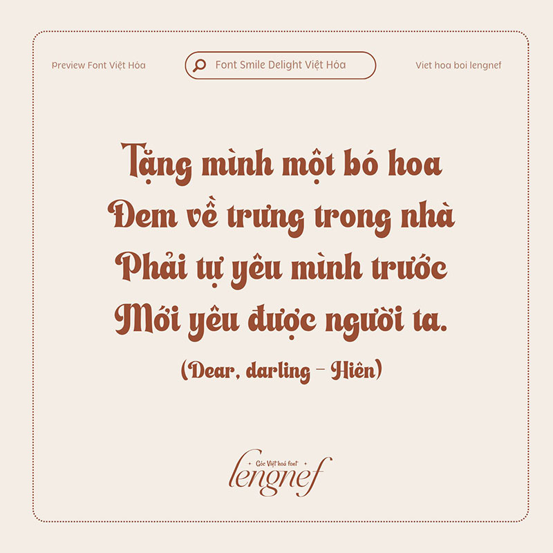 Font LF Smile Delight