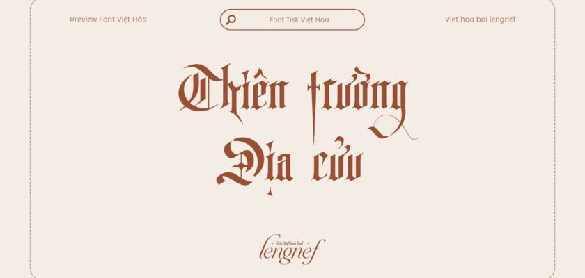 Font LF Tisk