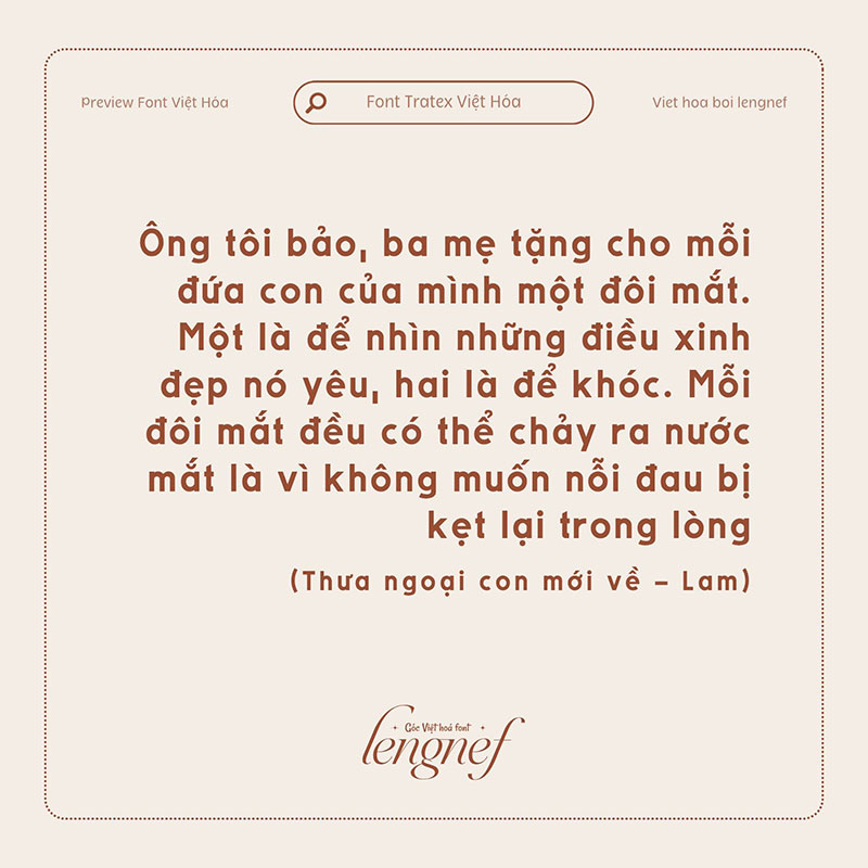 Font LF Tratex