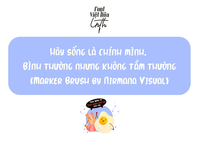 Font LNTH-Marker Brush