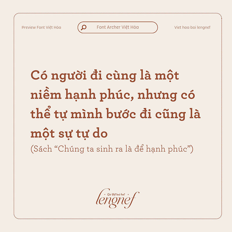 Font LF Archer