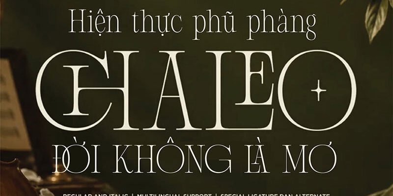 Font VL Chaleo Regular
