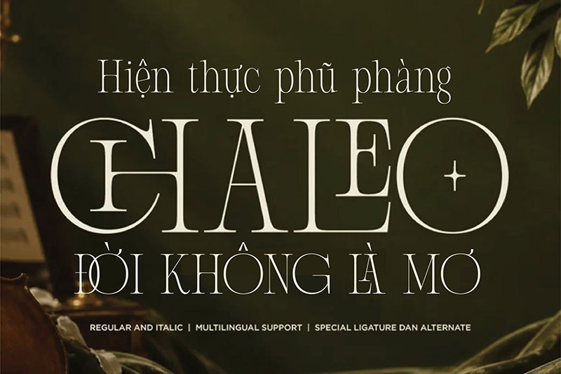 Font VL Chaleo Regular