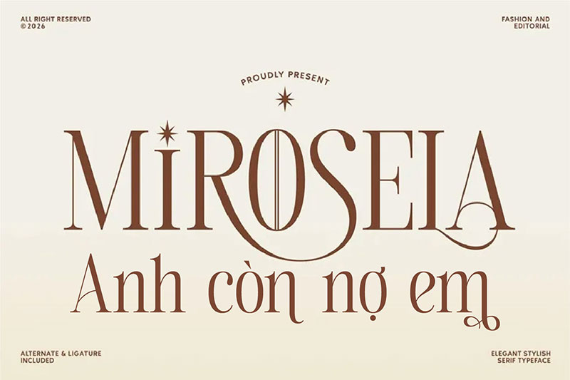 Font VL Mirosela