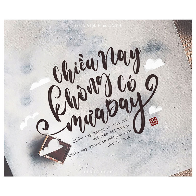 Font LNTH-Flower Winter