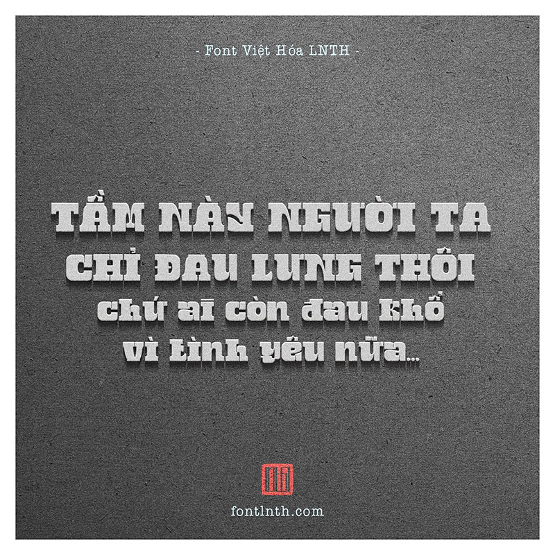 Font LNTH-Black Street