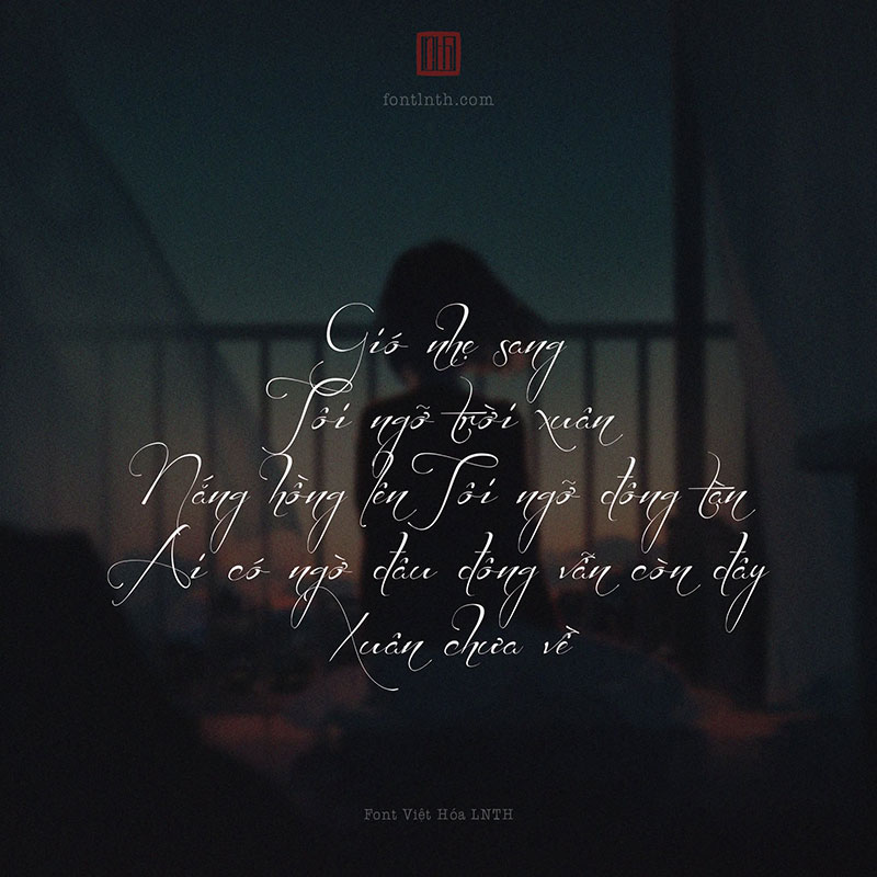 Font LNTH-Before The Rain