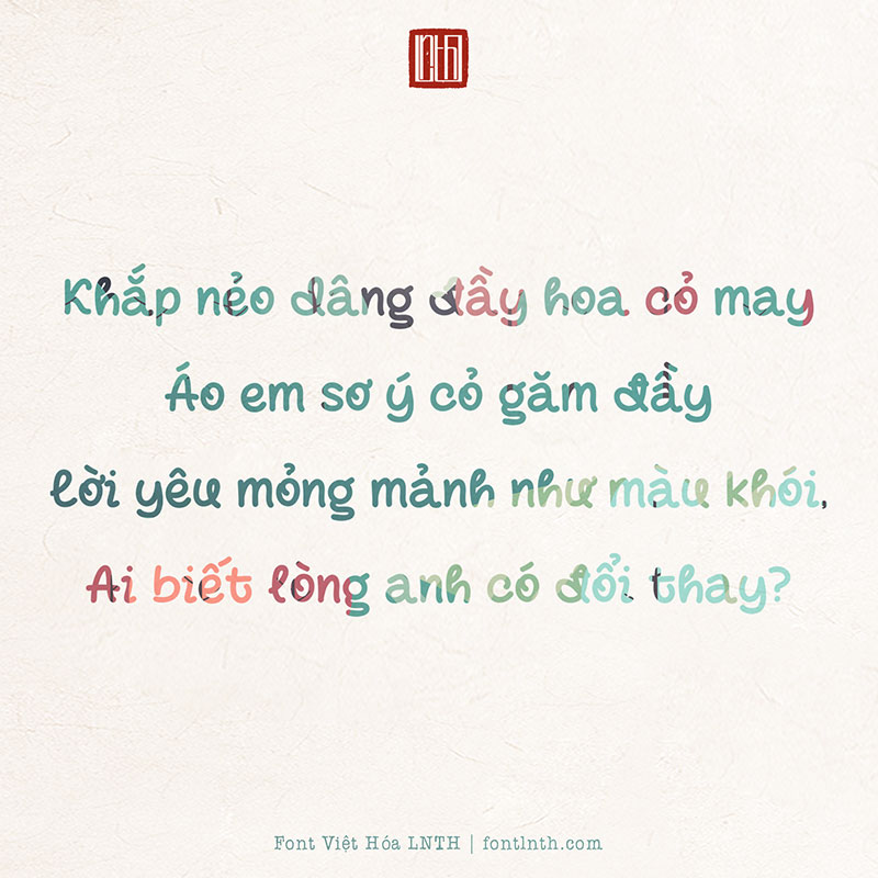 Font LNTH-Angel Bread